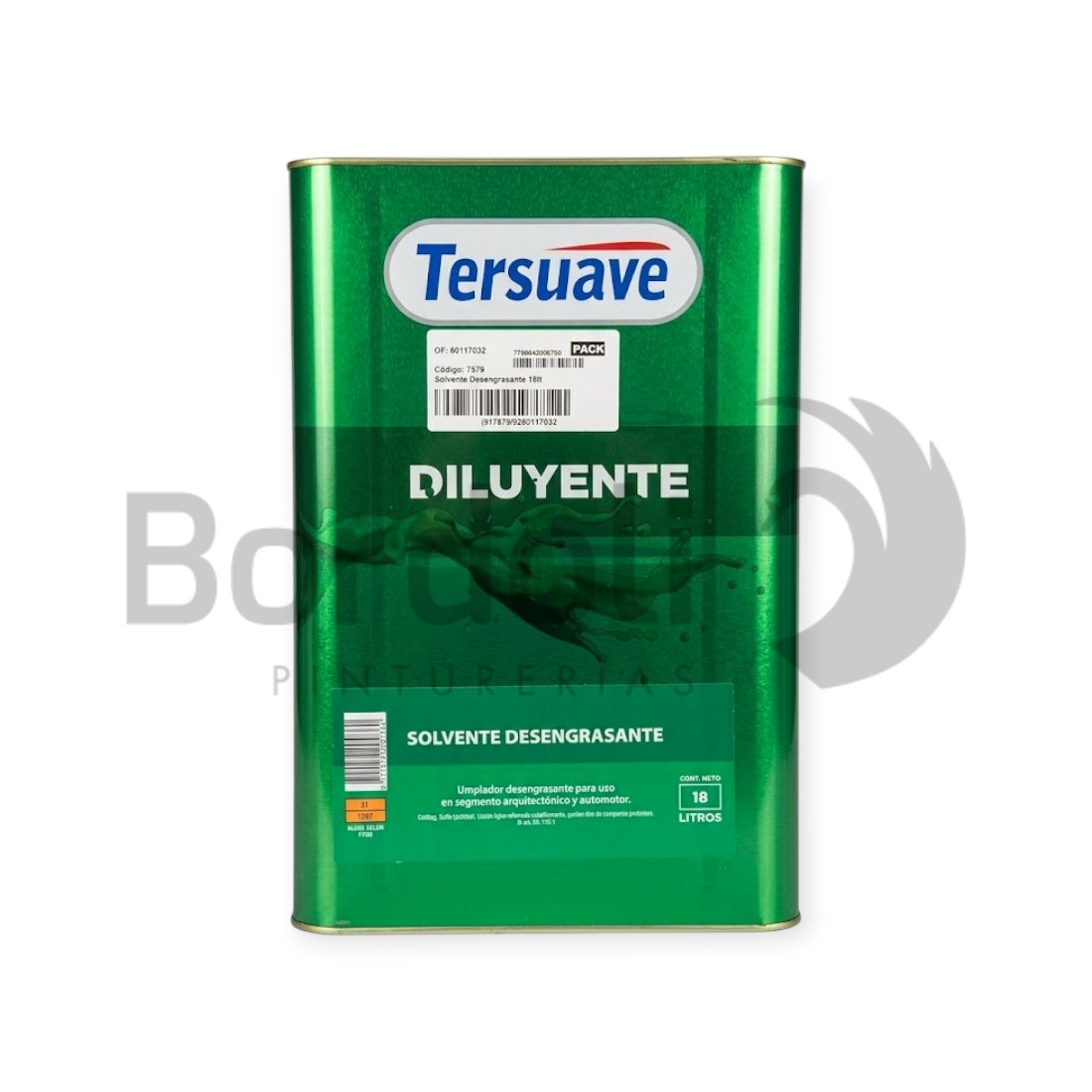 TERSUAVE DESENGRASANTE 18 LT
