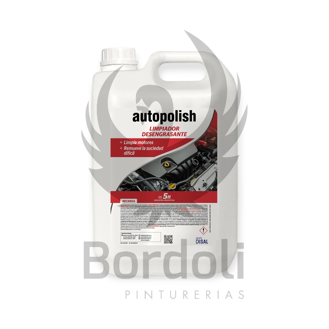 AUTOPOLISH DESENGRASANTE - 5 LTS