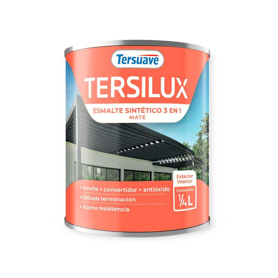 TERSUAVE ESM. SINT. MATE NEGRO X 1/4 LT