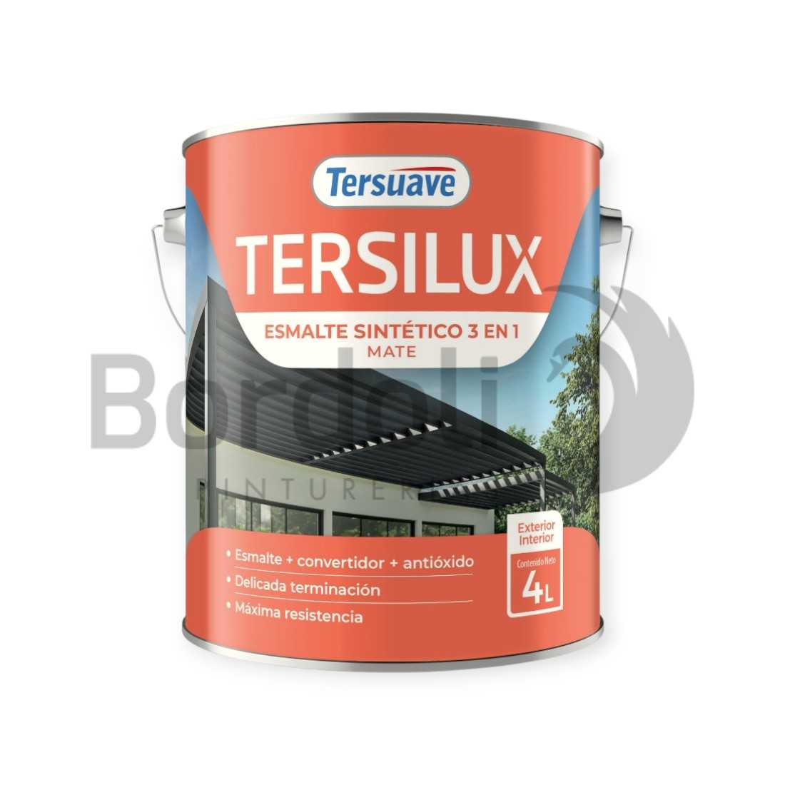 TERSUAVE ESM. SINT. MATE NEGRO X 4 LT