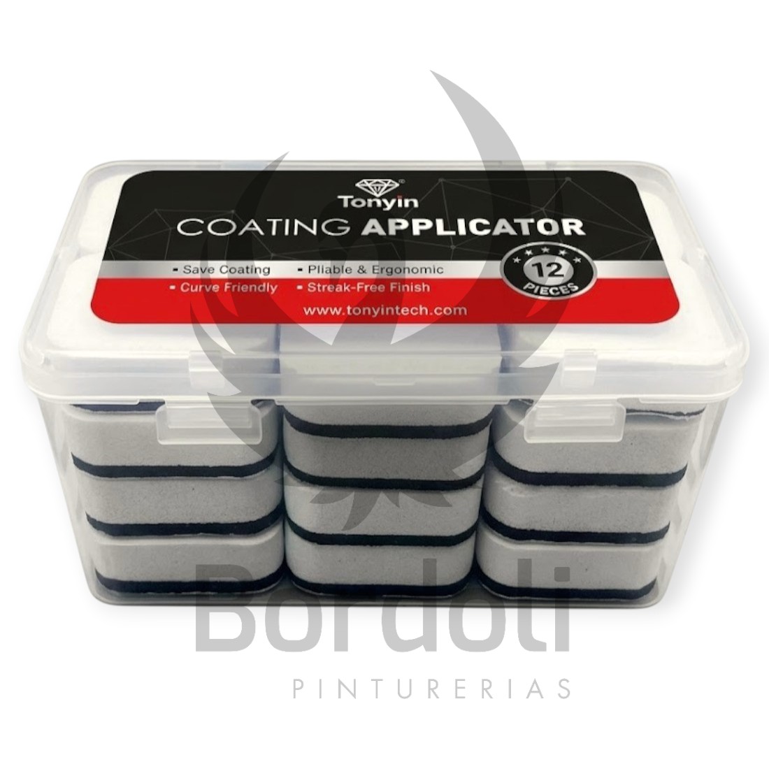 TONYIN APLICADOR CERAMICO KIT x 12 UN