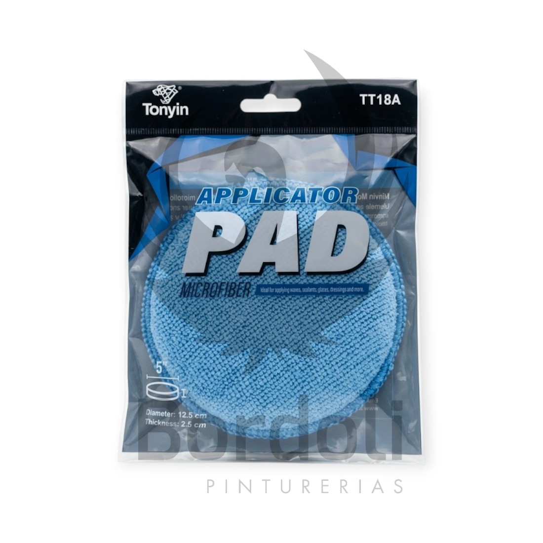 TONYIN PAD DE MICROFIBRA APLICADOR C/BOLSILLO 5&#039;