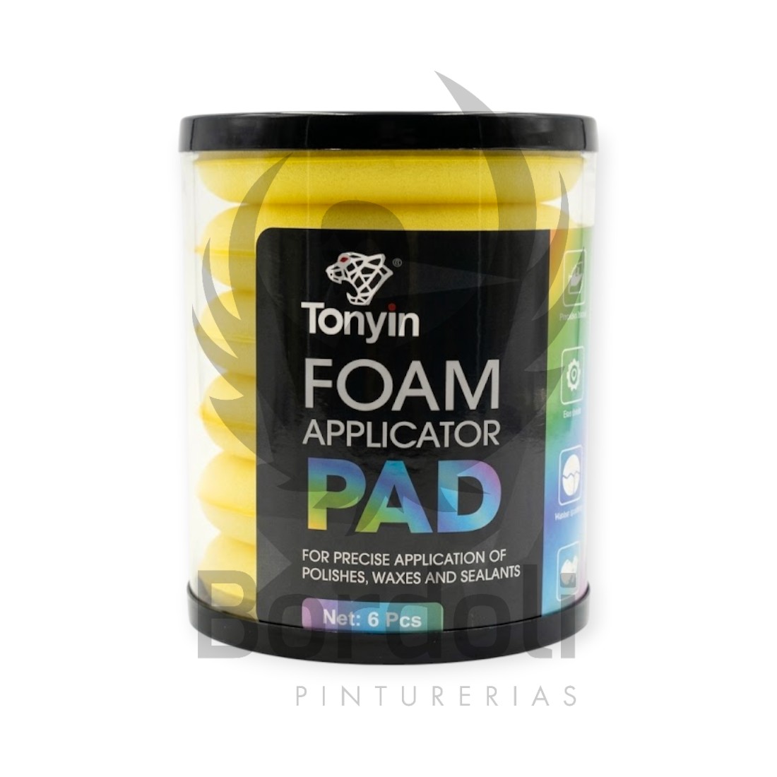 TONYIN APLICADOR C/ BOLSILLO P/ CERA 6 UN