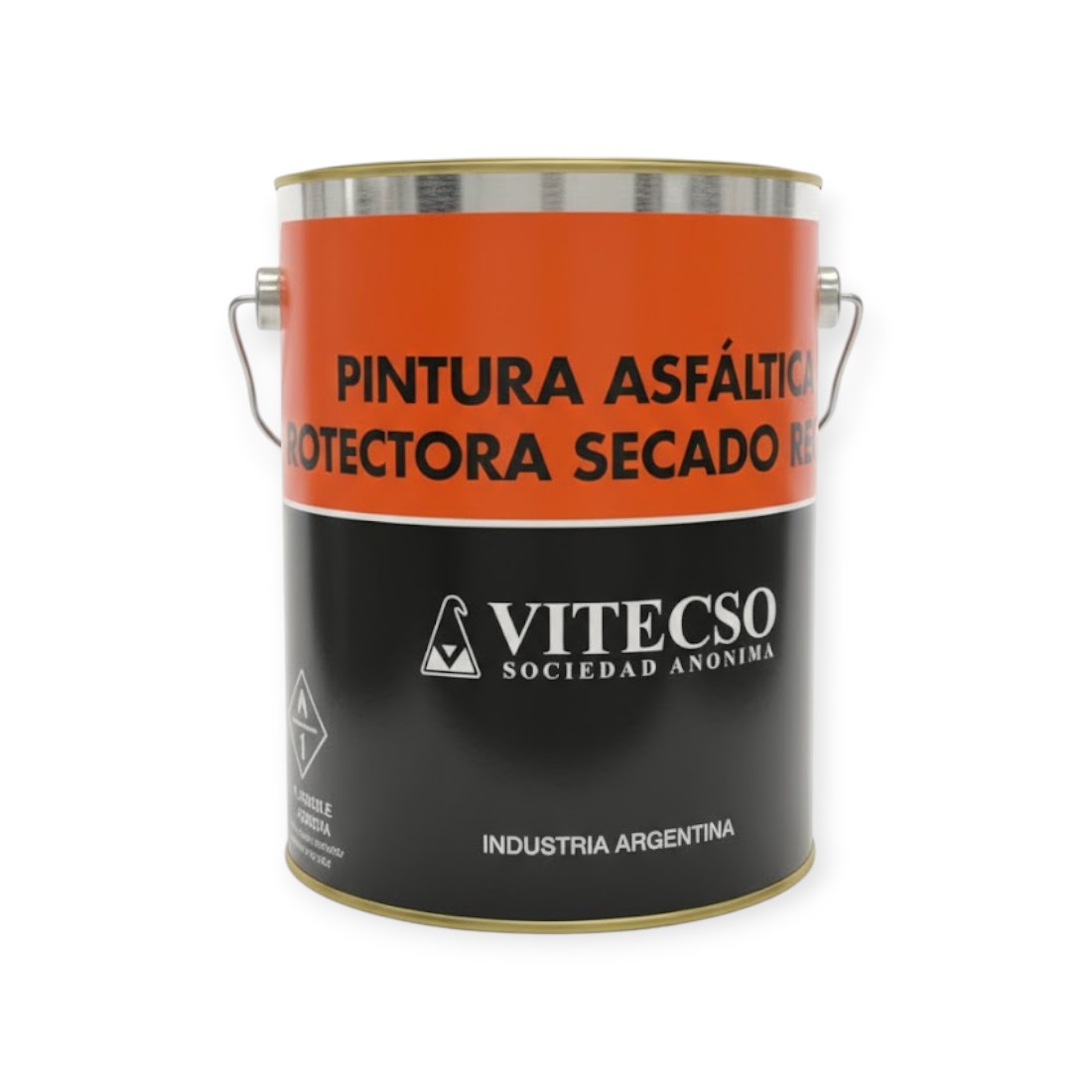 VITECSO PINTURA ASFALTICA SEC RAP 1LT